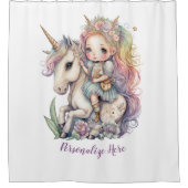 Rideaux De Douche Initiales de modèle Abstrait Zèbre noir rétro (Devant)