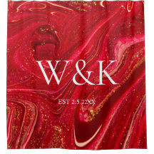 Initiales de monogramme de couple de mariage d'ann