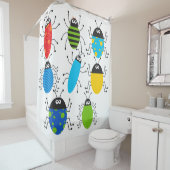 Rideaux De Douche Insectes et plus d'insectes d'insectes (En situation)