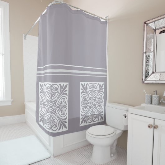 Rideaux De Douche Inspiration grecque classique (En situation)