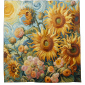 Rideaux De Douche Inspirations tournesol (Devant)