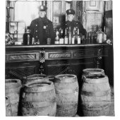 Rideaux De Douche Interdiction - Police Speakeasy Raid Bootlegger -  (Devant)