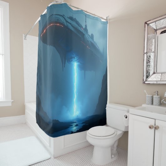 Rideaux De Douche Into The Void -  (En situation)