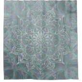 Rideaux De Douche Iridescent Shtoujours Mandala Boho Chic (Devant)