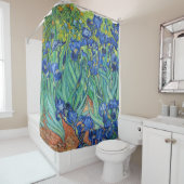 Rideaux De Douche Iris par Van Gogh (En situation)