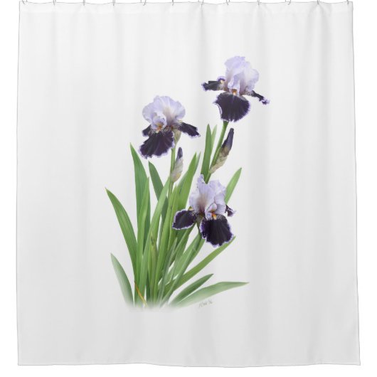 Rideaux De Douche Iris Trio (Devant)