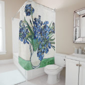Rideaux De Douche Irises (1890) par Vincent Van Gogh (En situation)