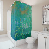 Rideaux De Douche Irises By Claude Monet (En situation)