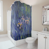 Rideaux De Douche Irises Claude Monet (En situation)