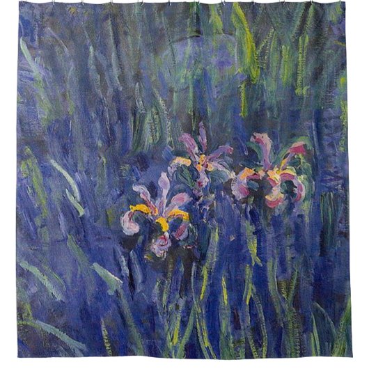 Rideaux De Douche Irises Claude Monet (Devant)