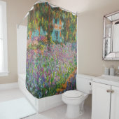 Rideaux De Douche Irises dans le Jardin des Beaux-Arts de Monet (En situation)