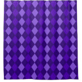 Rideaux De Douche Jacquard Amethyst Purple (Devant)