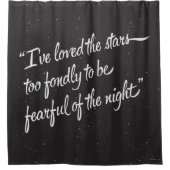 Rideaux De Douche J'ai aimé les étoiles (Devant)