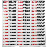 Rideaux De Douche J'aime Trump (Devant)