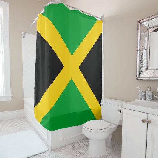 Rideaux De Douche Jamaïque (En situation)