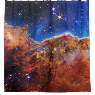 Rideaux De Douche James Webb Télescope Spatial Carina Nebula Douche
