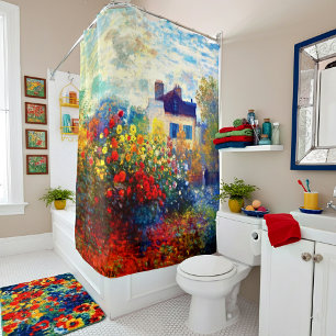 Rideaux De Douche jardin d'artistes lumineux