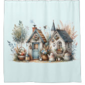Rideaux De Douche Jardin de chalet Whimsical (Devant)