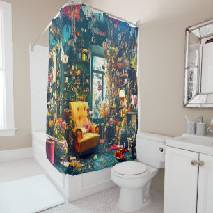 Rideaux De Douche Jardin de fleurs