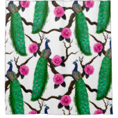 Rideaux De Douche Jardin de Peacock (Devant)