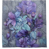 Rideaux De Douche Jardin de Periwinkle (Devant)