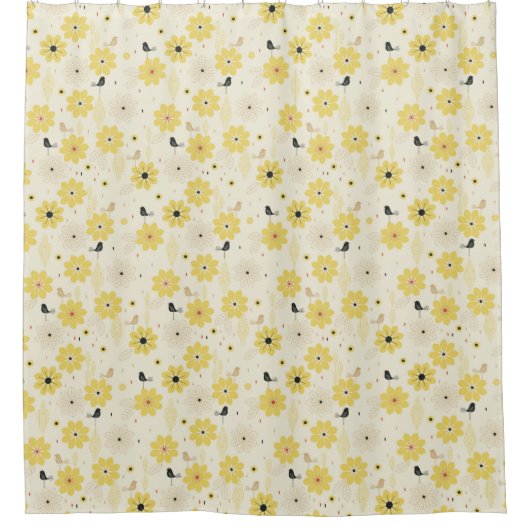 Rideaux De Douche Jardin d'oiseau (Devant)