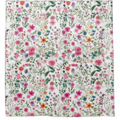 Rideaux De Douche Jardin Fleur sauvage d'été (Devant)