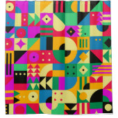 Rideaux De Douche Jardin moderne Abstrait (Devant)