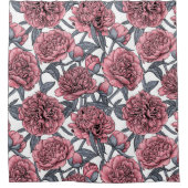 Rideaux De Douche Jardin rose (Devant)