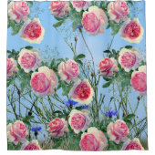 Rideaux De Douche Jardin rose (Devant)