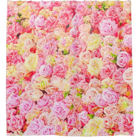 Rideaux De Douche Jardin rose (Devant)