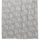 Rideaux De Douche Jardin secret moderne motif floral (Devant)