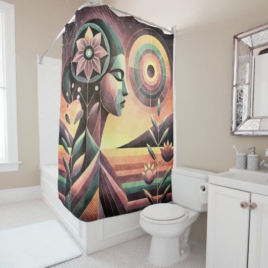 Rideaux De Douche Jasmine (En situation)