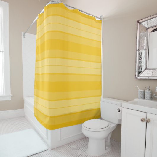 Rideaux De Douche Jaune 9 b (En situation)