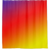 Rideaux De Douche Jaune rose violet (Devant)