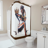 Rideaux De Douche Je Ne Me Réglerai Pas ! - (En situation)