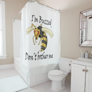 Rideaux De Douche Je suis bourré ne me dérange pas