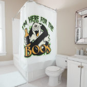 Rideaux De Douche Je suis ici pour les Boos (En situation)