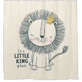 Rideaux De Douche Je suis un petit roi (Devant)