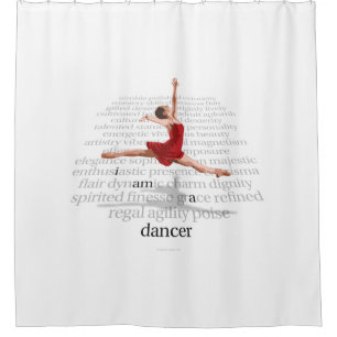 Rideaux De Douche Je Suis Une danseuse