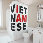 RIDEAUX DE DOUCHE JE SUIS VIETNAMAIS (En situation)