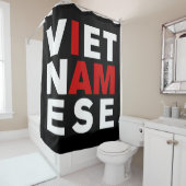 RIDEAUX DE DOUCHE JE SUIS VIETNAMAIS (En situation)