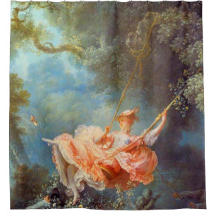 Rideaux De Douche Jean Honore Fragonard The Swing