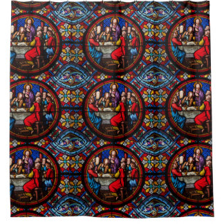 Rideaux De Douche Jésus dernier repas avec ses disciples