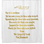 Rideaux De Douche Jésus est devenu (Devant)