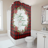 Rideaux De Douche Jésus est la raison (En situation)