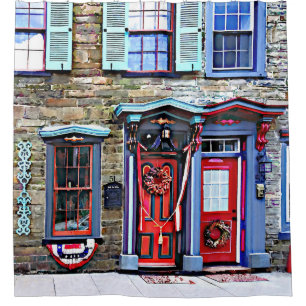 Rideaux De Douche Jim Thorpe PA - Portes et fenêtres fantaisistes