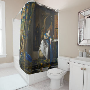 Rideaux De Douche Johannes Vermeer - Allégorie de la foi
