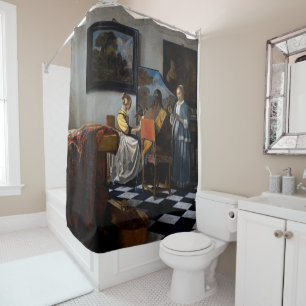 Rideaux De Douche Johannes Vermeer - Le Concert