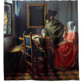 Rideaux De Douche Johannes Vermeer - Le verre du vin (Devant)